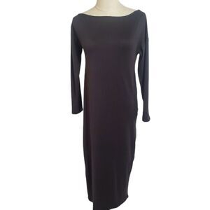 NWT Fashion Nova Wavy Vibes Black Maxi Dress